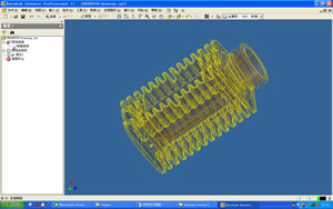 die casting design by Autodesk Inventor