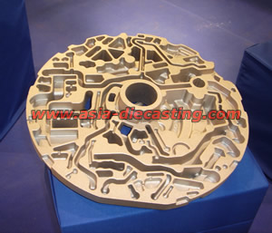 aluminum low pressure die casting part