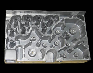 aluminum precision machining part