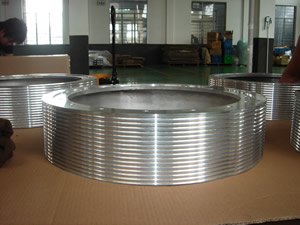 aluminum sand casting part