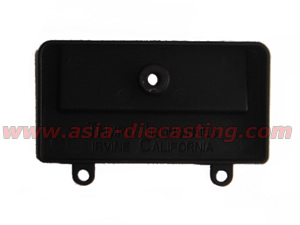 black hard anodized aluminum die cast lighting parts