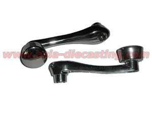 chrome plating of die cast handle